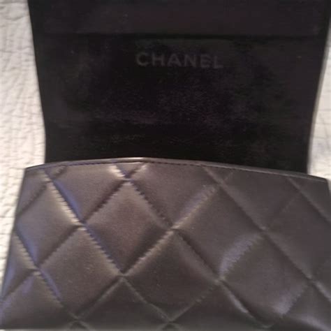 chanel gold pouch|Chanel eyeglass case and pouch.